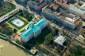 airphotograph, air photos, Szechenyi square, aerials, aerial, Hungary, Szeged, white, blue, brown, yellow, flat, gray, Mora Ferenc, museum, town, city, outskirts, city center, building estate, garden city, garden suburb, faubourg, house, houses, line of houses, crossroads, crossing, street, streets, car, road, cars, waterworks, art museum, building, buildings, park, green, garden, environment, ambience, neighbor, neighborhood, everyday life, at home, countryside, aldermanry, plan, air, promenad, square, classical, classicist, classicist architecture, beauty, beautiful, pretty, bridge, river, Tisza, castle garden, wharf, birds eye view, of birds eye view, Kiss Lszl, Lszl Kiss