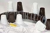 cup, compound, plastic, black, white, drink, household, glasses, Kiss László, László Kiss