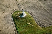 windmill, ruin, Balastya, Hungary, air photograph, air photo, air photos, landscape, loam, art relic, national monument, time, moulder, plow, agriculture, tillage, cultivation, mill, miller, site, crumbling, CD 0029, Kiss Lszl, Lszl Kiss